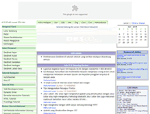 Tablet Screenshot of desanet.sabah.org.my
