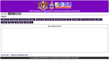 Tablet Screenshot of didr.sabah.gov.my
